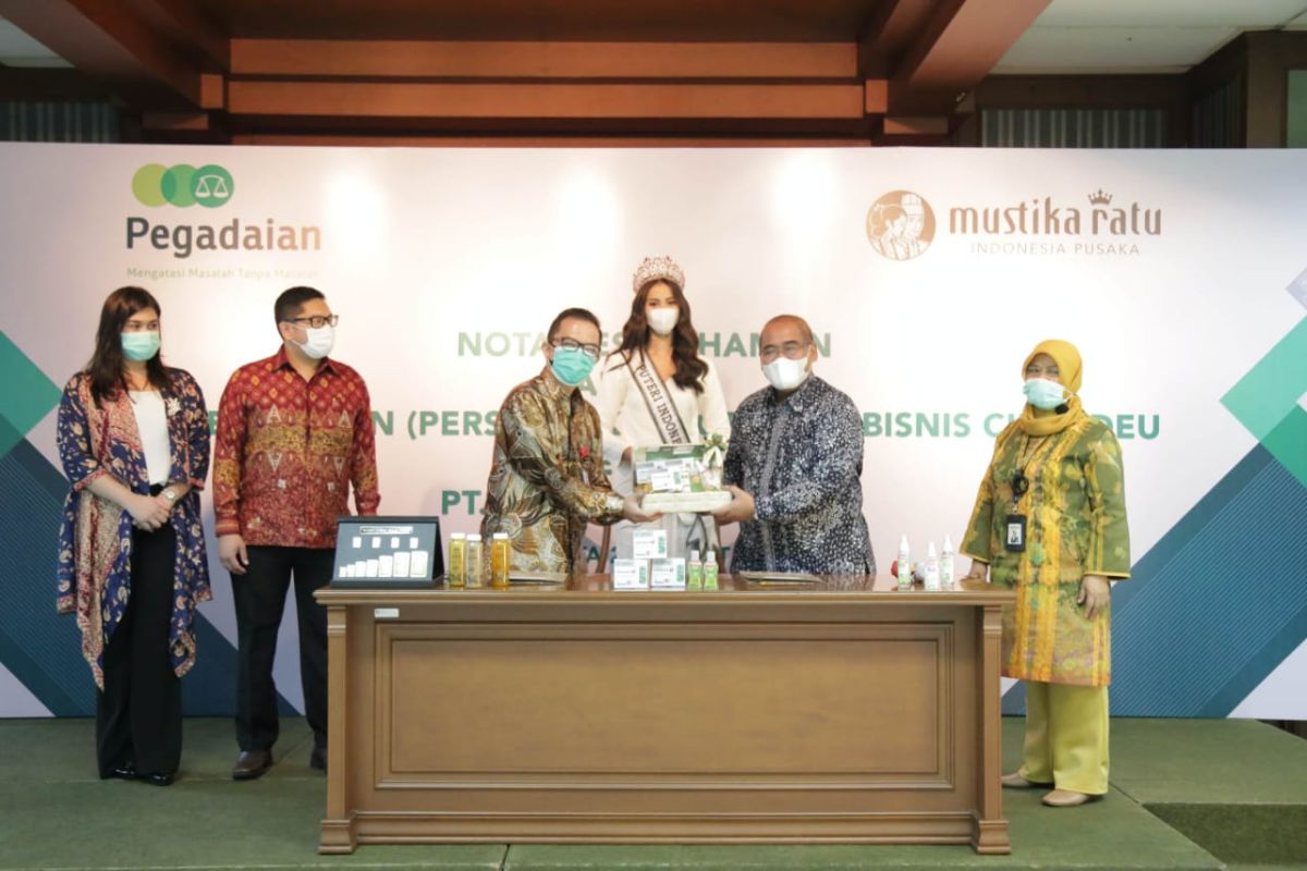 Pegadaian wilayah Jakarta 2 dan Mustika Ratu kembangkan bisnis