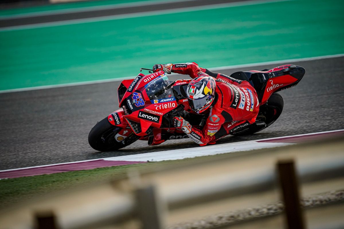 Miller dan Bagnaia tegaskan kecepatan Ducati di FP2 GP Qatar