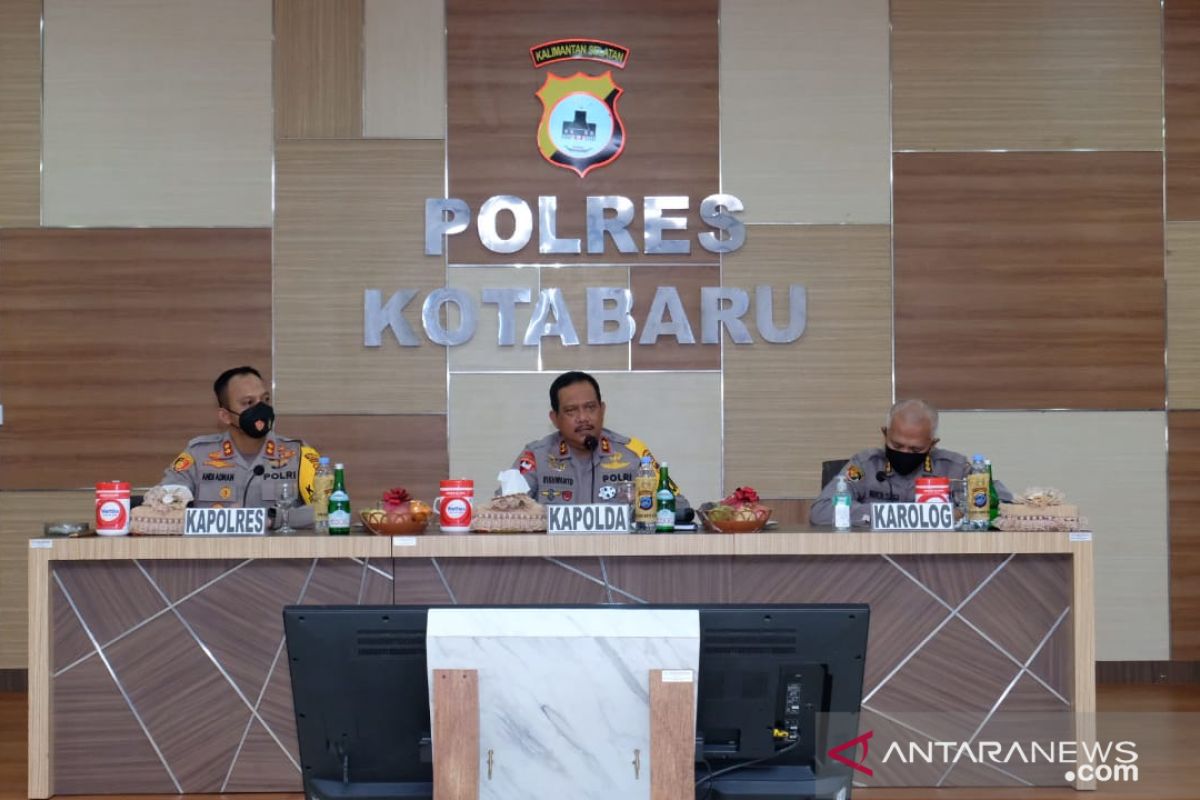 Kapolda ingatkan kesiapan Polres Kotabaru jika diminta backup pengamanan PSU