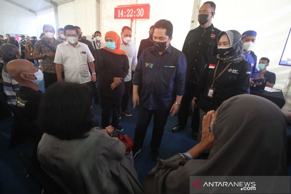 Menteri Erick: Bom bunuh diri di Makassar bisa ganggu vaksinasi