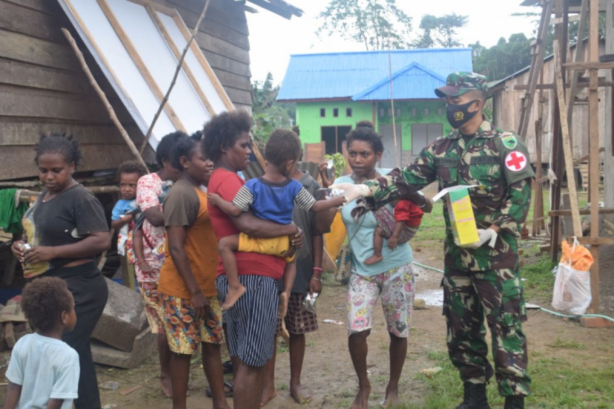 TNI AD sosialisasi pentingnya gizi balita di Provinsi Papua Barat