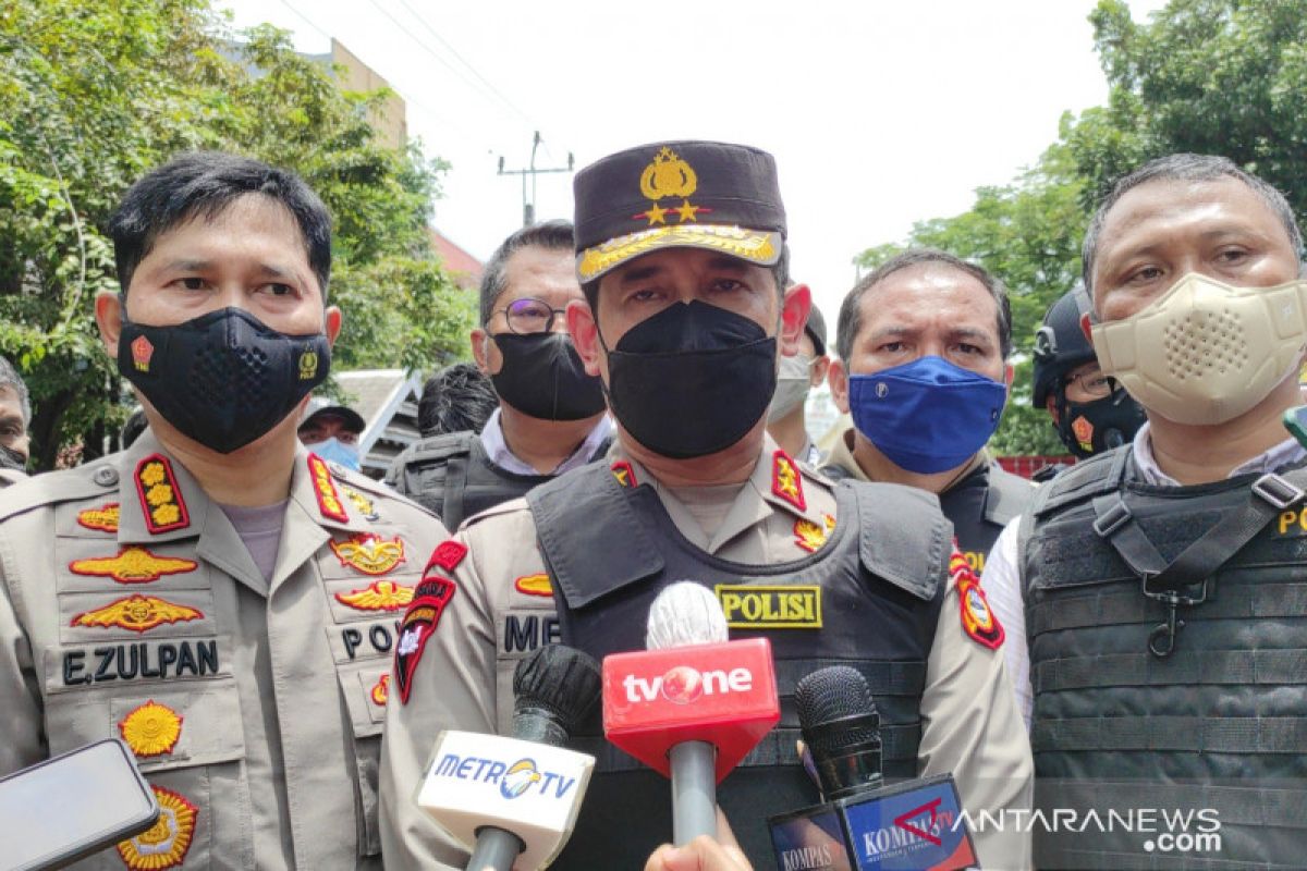 Polda Sulsel sebut korban bom Gereja Katedral Makassar sembilan orang