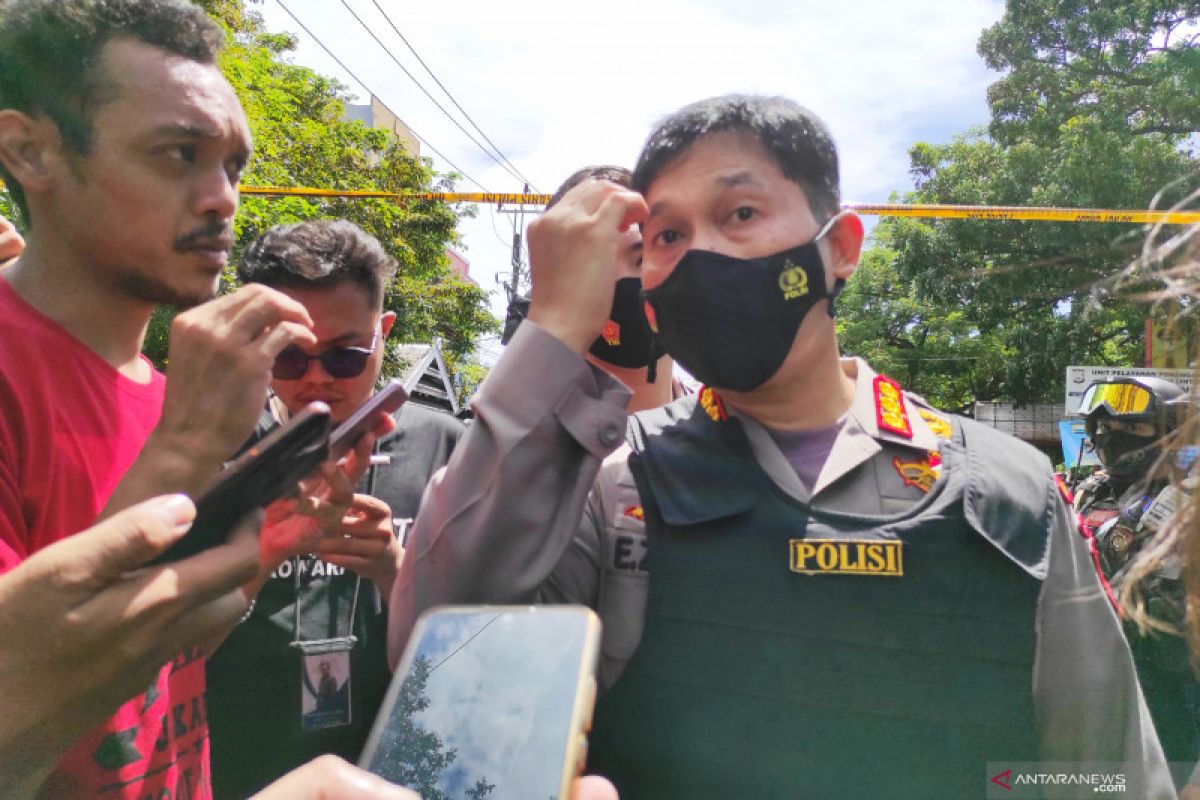 Polisi sebut korban luka akibat  bom di Makassar 14 orang