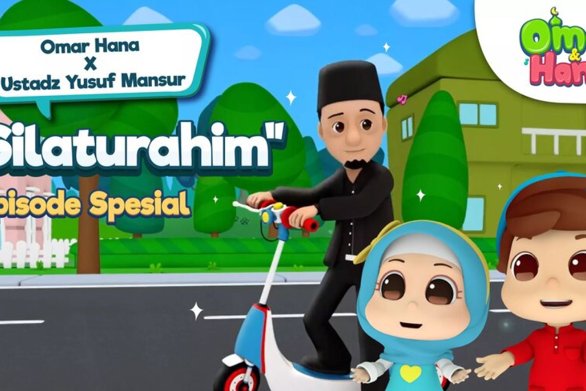Serial animasi islami "Omar & Hana" kolaborasi dengan ustaz Yusuf Mansur