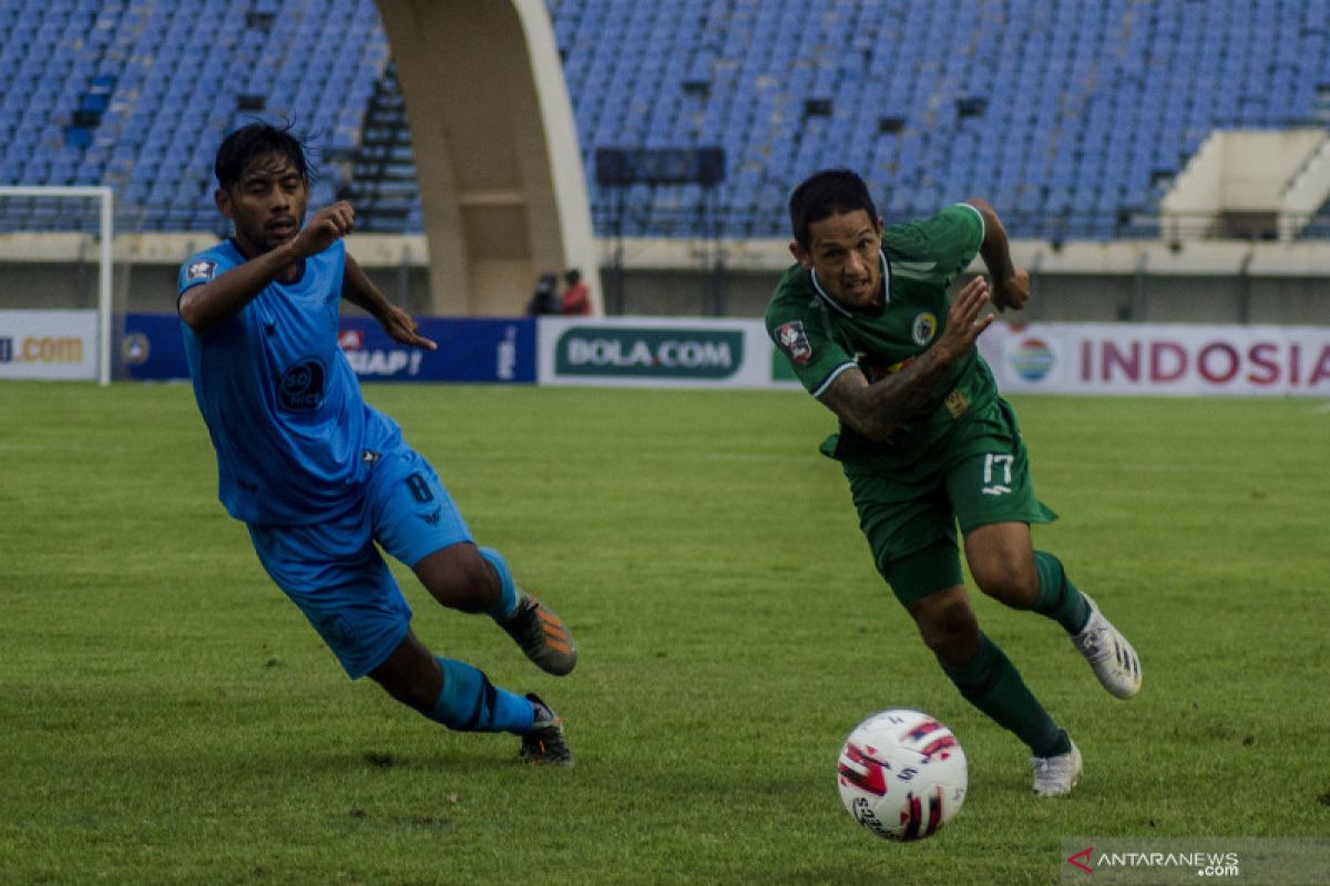 Laga PSS lawan Persela berakhir tanpa gol