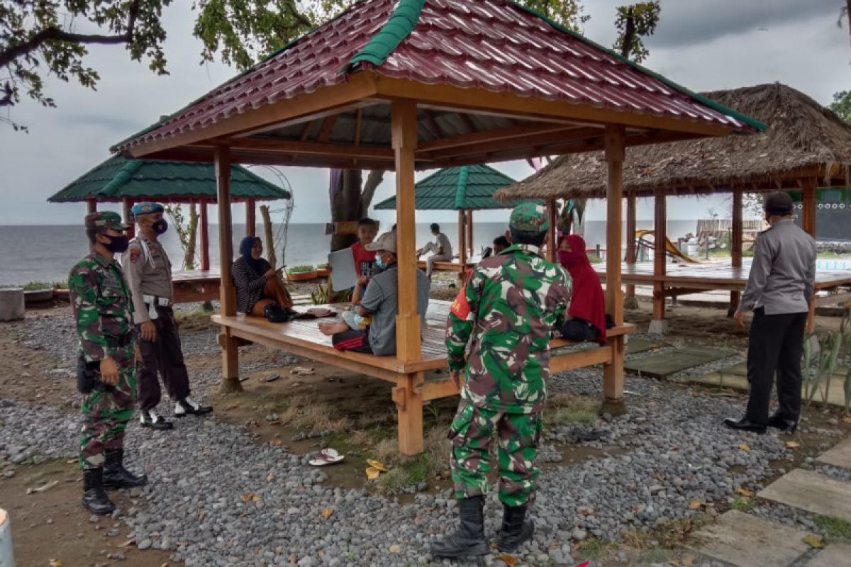 Pastikan keamanan tempat wisata, Polres Lombok Utara gelar patroli
