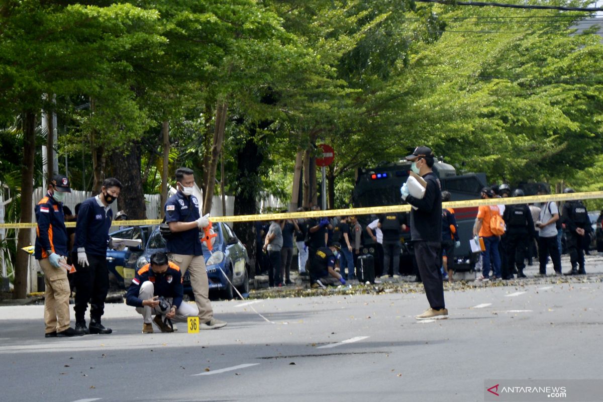 Polisi perketat pengamanan objek vital di Sulsel setelah ledakan bom