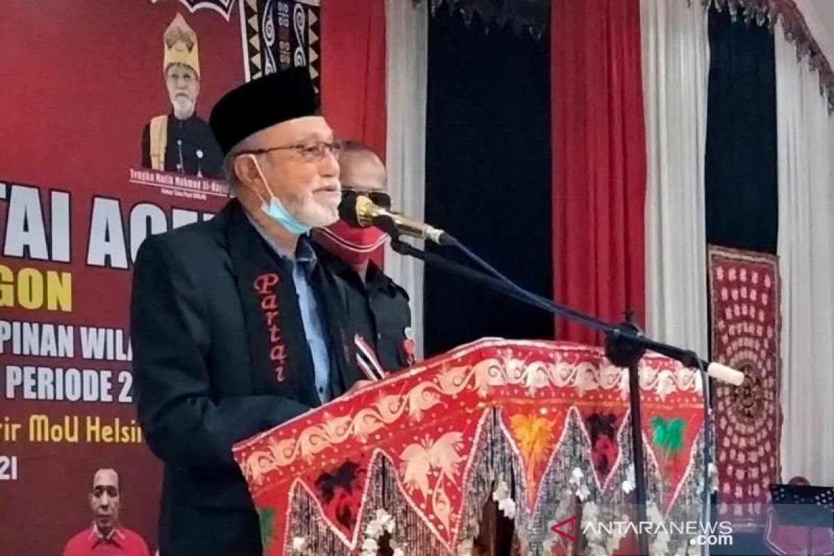 Malik Mahmud: Pencalonan kandidat di Partai Aceh tidak ada mahar