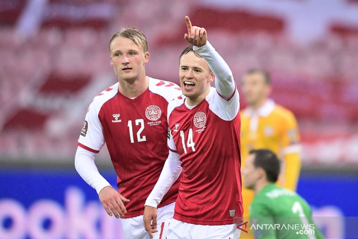 Denmark pesta 8 gol tanpa balas ke Moldova