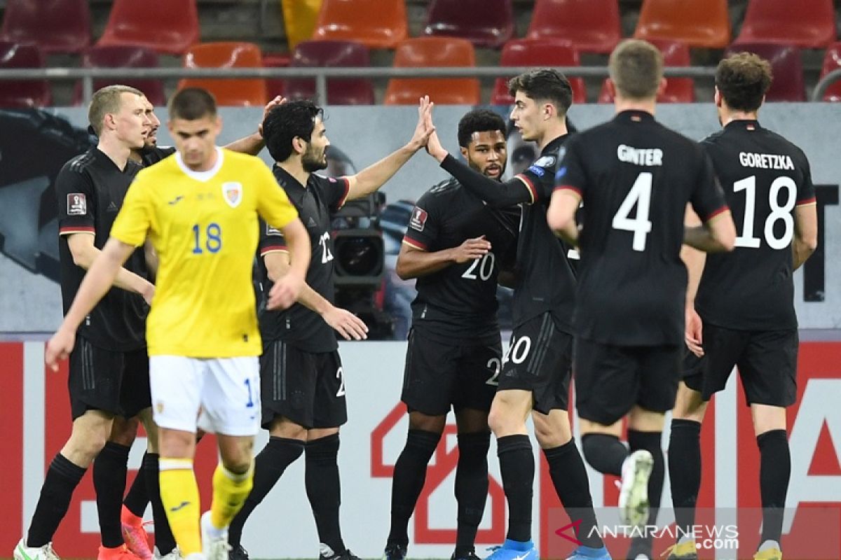 Gol semata wayang Serge Gnabry  menangkan Jerman di Rumania