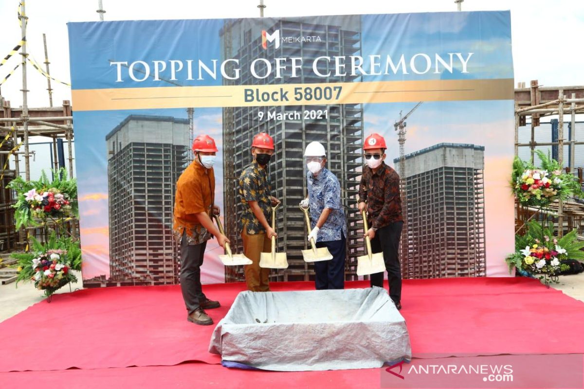 Meikarta 'topping off' menara keenam Distrik 2 perkuat kota mandiri