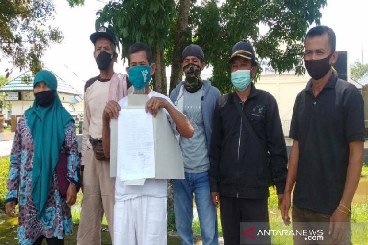 Lima warga tagih pembayaran lahan perkantoran Pemkab Pulang Pisau