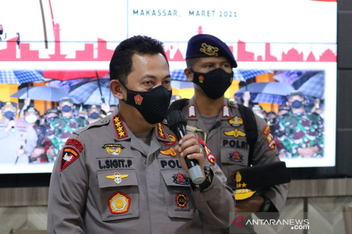 Polisi tangkap 23 orang terduga teroris terkait bom Gereja Katedral Makassar