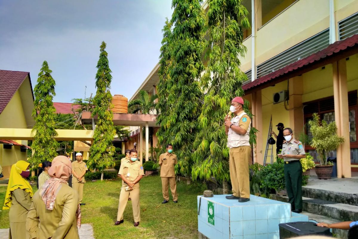 Satgas COVID-19 Bangka minta hentikan sementara belajar SMA Negeri 1