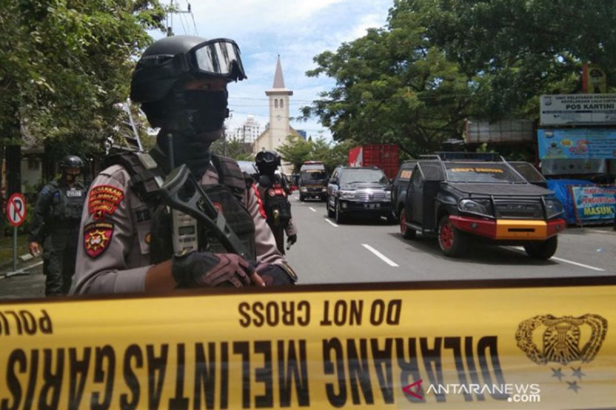 AS kutuk keras  pengeboman di Gereja Katedral Makassar