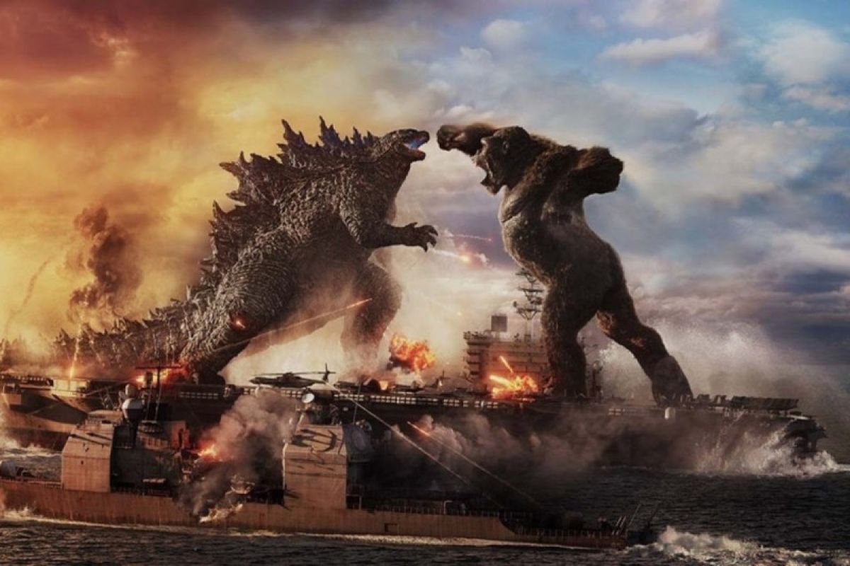 "Godzilla vs Kong" hasilkan 121,8 juta dolar AS saat pembukaan