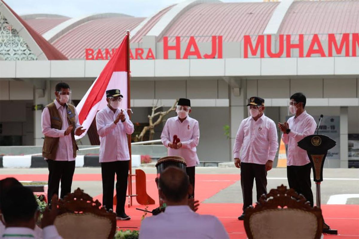 Gubernur harapkan dukungan pemerintah pusat kembangkan bandara Kalteng