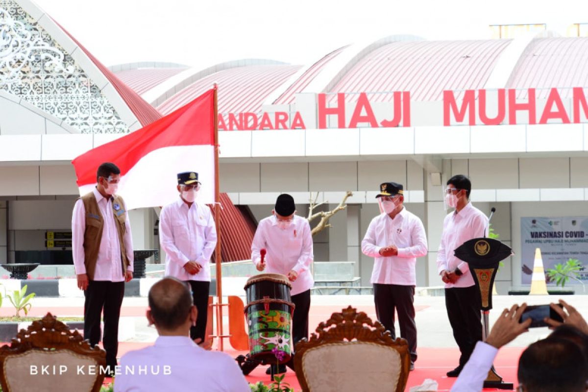 Menhub harap Bandara Haji Muhammad Sidik tingkatkan konektivitas