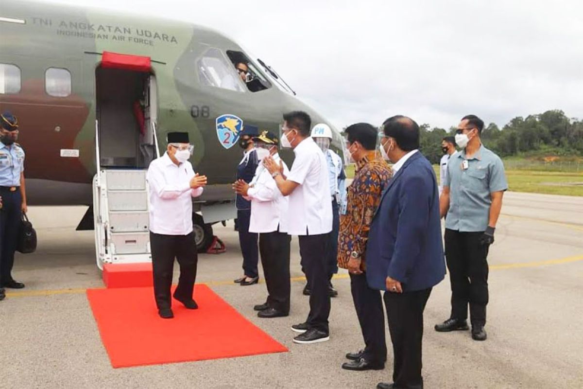 Wapres Ma'ruf harap Bandara HM Sidik beri kontribusi positif