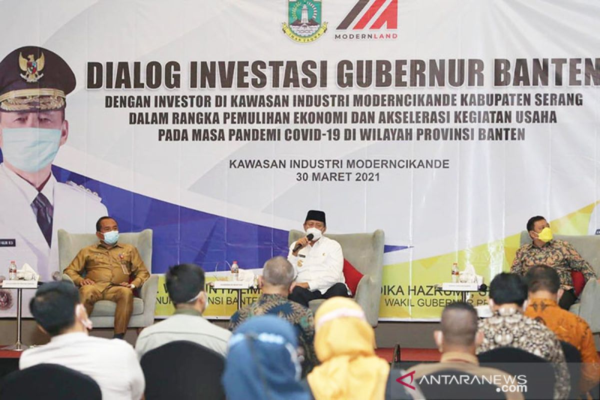 Gubernur Banten serap aspirasi pengusaha untuk pulihkan ekonomi