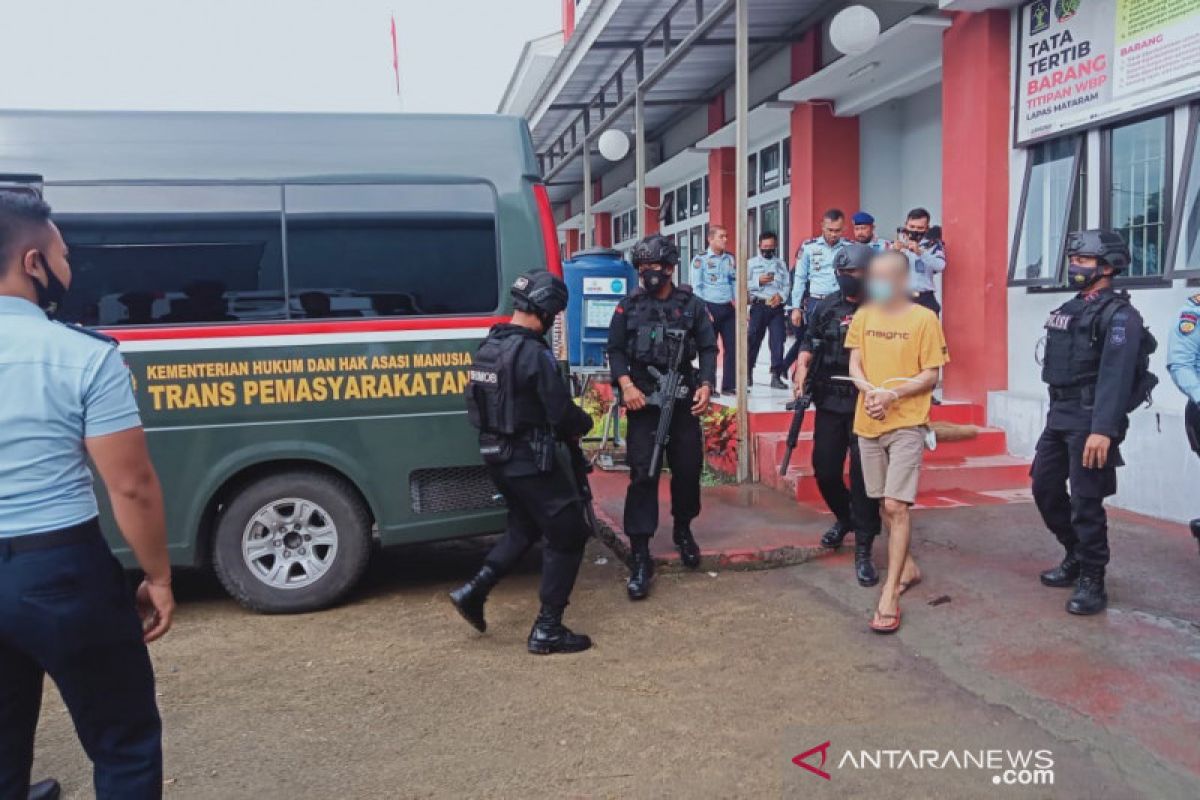 Delapan narapidana narkotika Lapas Mataram dipindah ke Bangli