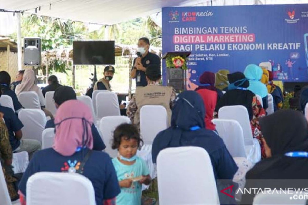 Kemenparekraf mendorong pelaku usaha manfaatkan aplikasi "Ayo ke Lombok"