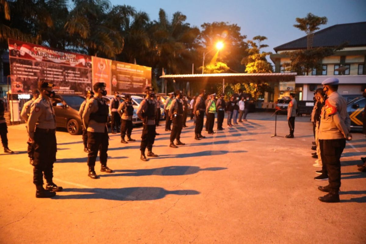 Antisipasi teror, Polresta Tangerang tingkatkan pengamanan markas komando
