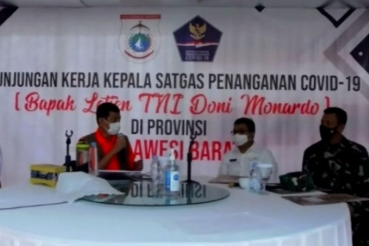 Doni Monardo: Sulbar peringkat ketiga kasus COVID-19 terendah di Indonesia