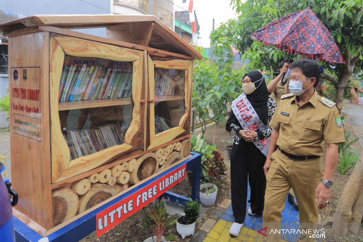 Perpustakaan mini di Kampung Anggrek dorong tumbuhnya budaya baca