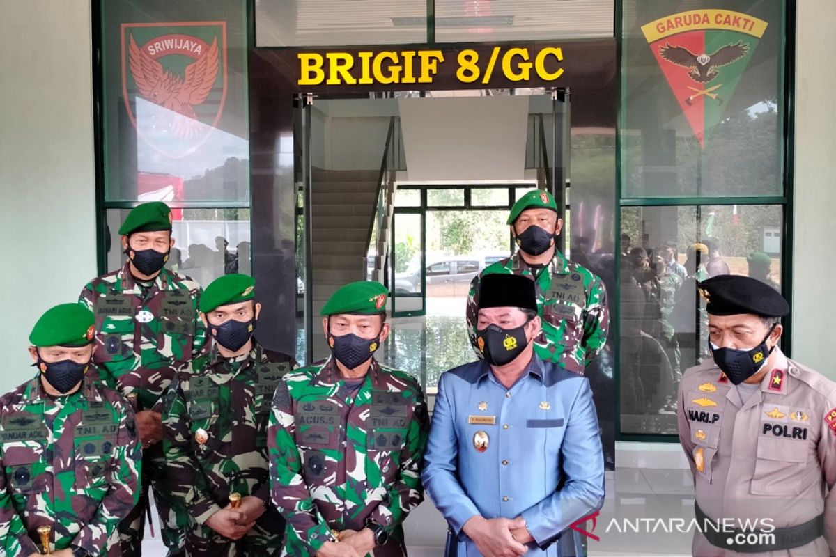 Brigif 8/Garuda Cakti bawahi dua batalyon infanteri