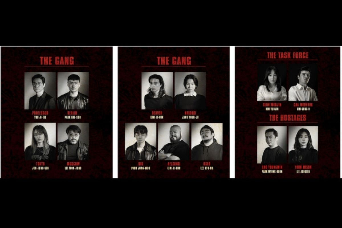 Netflix kenalkan para pemain "Money Heist" versi Korea