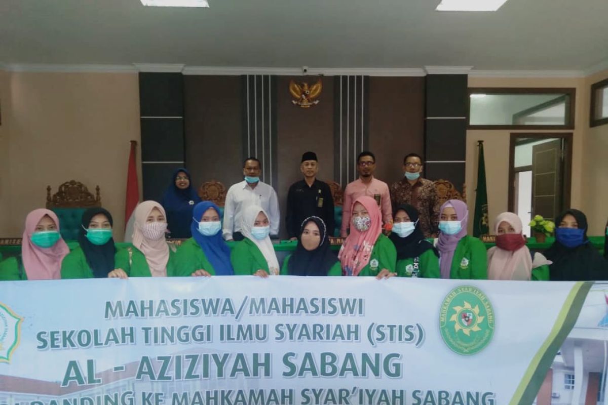 Mahasiswa STIS Al Aziziyah Sabang studi banding ke MS, ini tujuannya