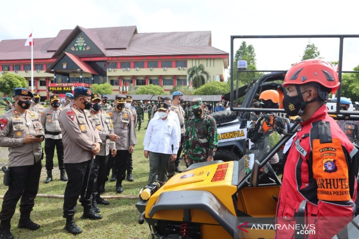 Dankor Brimob apresiasi inovasi mitigasi karhutla Polda Kalteng