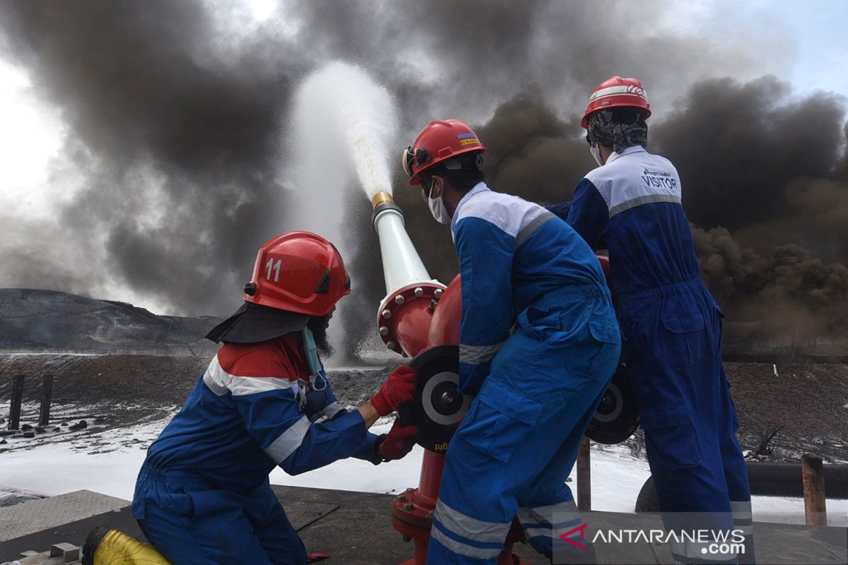 Polisi temukan unsur tindak pidana dalam kebakaran Kilang Pertamina Balongan