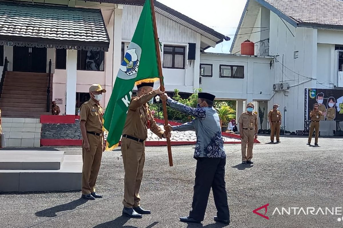 Sebelum berlaga di MTQ kafilah Tanah Laut dites swab PCR