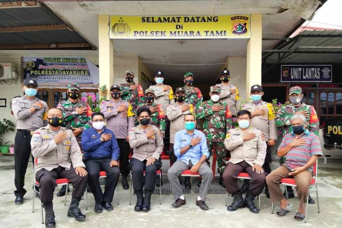 Polsek Muara Tami rapat koordinasi perayaan Paskah