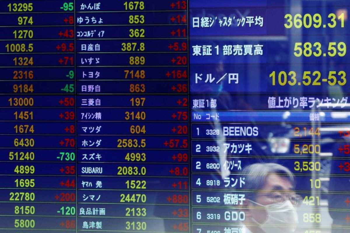 Saham Tokyo dibuka lebih tinggi karena terangkat kenaikan indeks Dow Jones