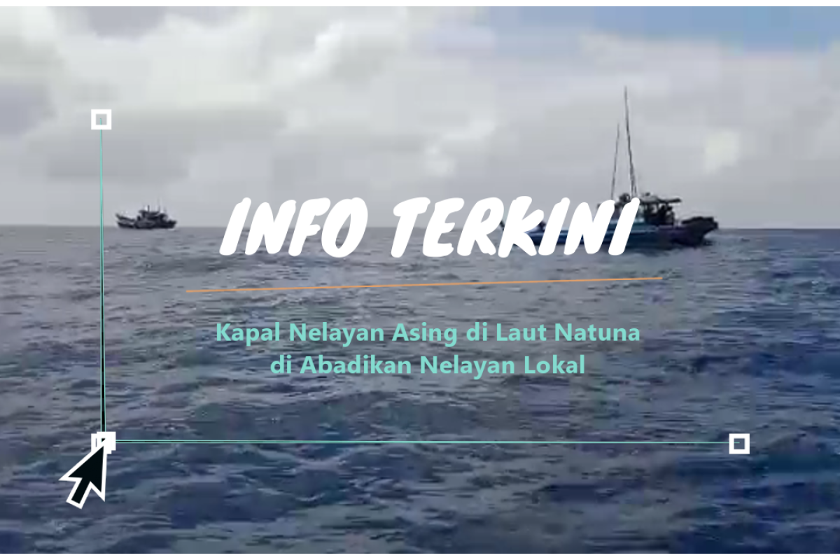 Video kapal nelayan asing di Natuna