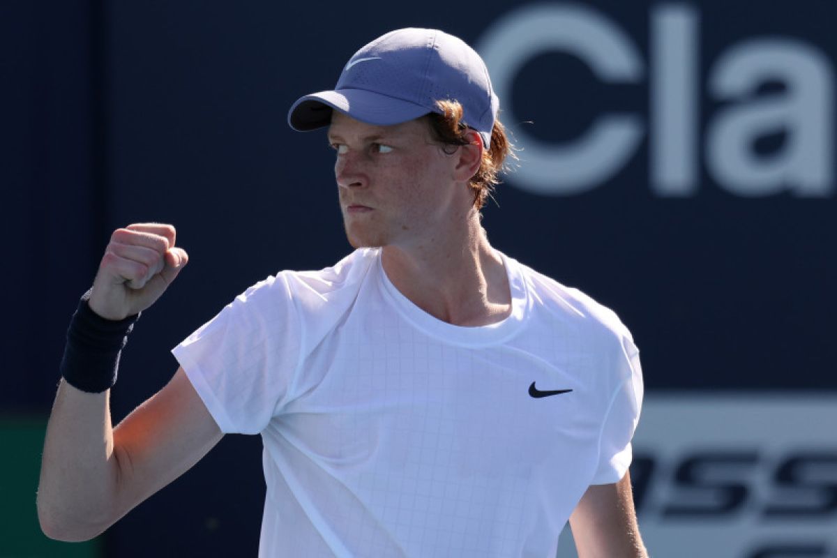 Sinner lolos  ke semifinal ATP 1000 perdana via Miami Open