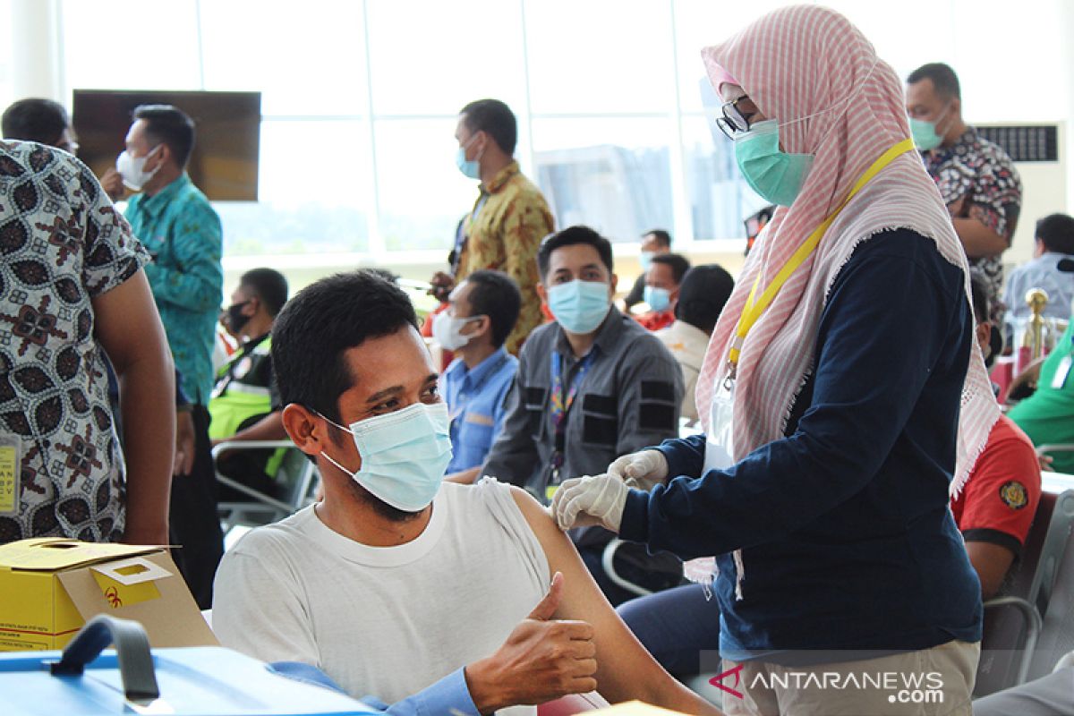 94.860 orang di Lampung jalani vaksinasi tahap dua