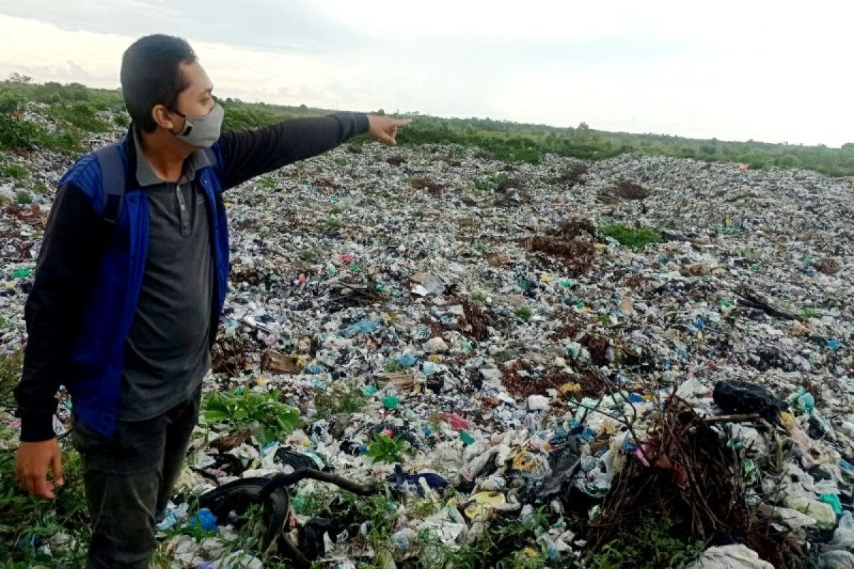 Sampah non domestik picu penumpukan di TPA Seruyan Hilir Timur