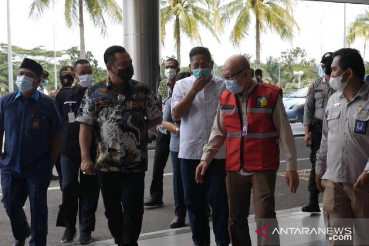 Komisi III DPRD Kepri tinjau kesiapan  GeNose Bandara Hang Nadim