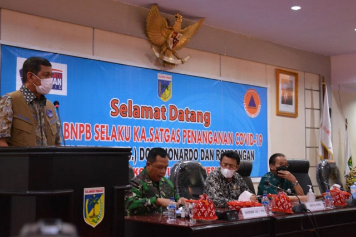 BNPB: Kasus COVID-19 di Sulteng secara umum terkendali