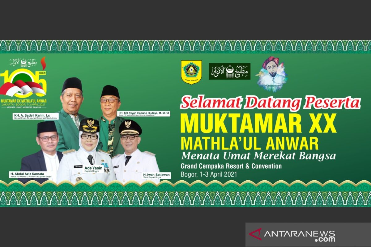 Muktamar ke-20 Mathla'ul Anwar akan dibuka Presiden dan ditutup Wapres