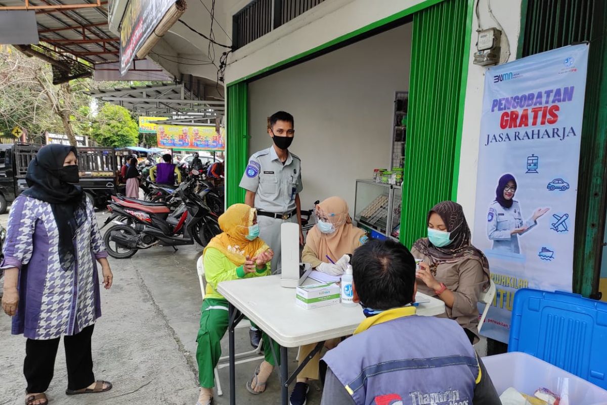 PT Jasa Raharja Baturaja gelar pemeriksaan  kesehatan gratis