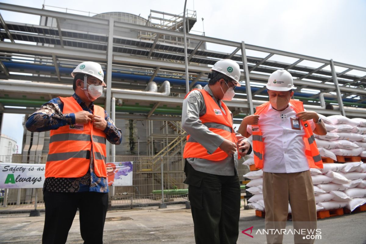 Kunjungi Petrokimia Gresik, Wamentan ingin pastikan stok pupuk jelang masa tanam