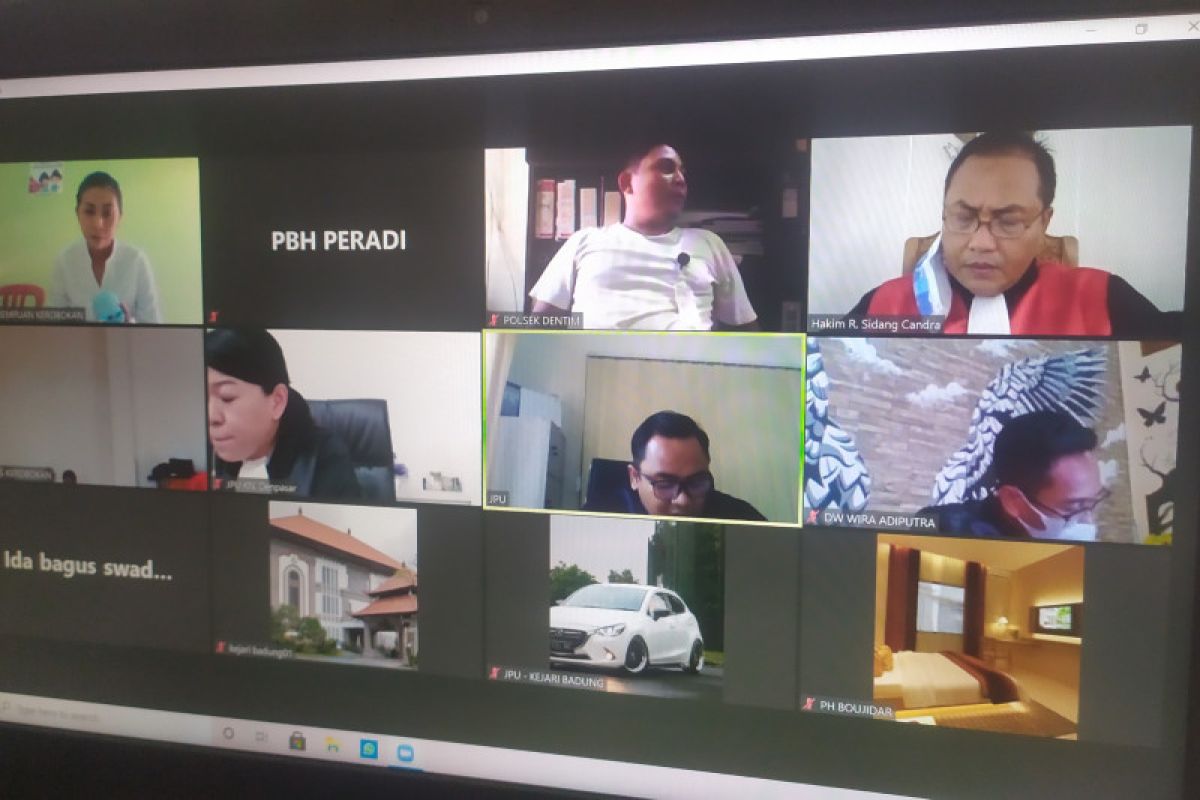PN Denpasar vonis 10 tahun penjara pada pengedar sabu