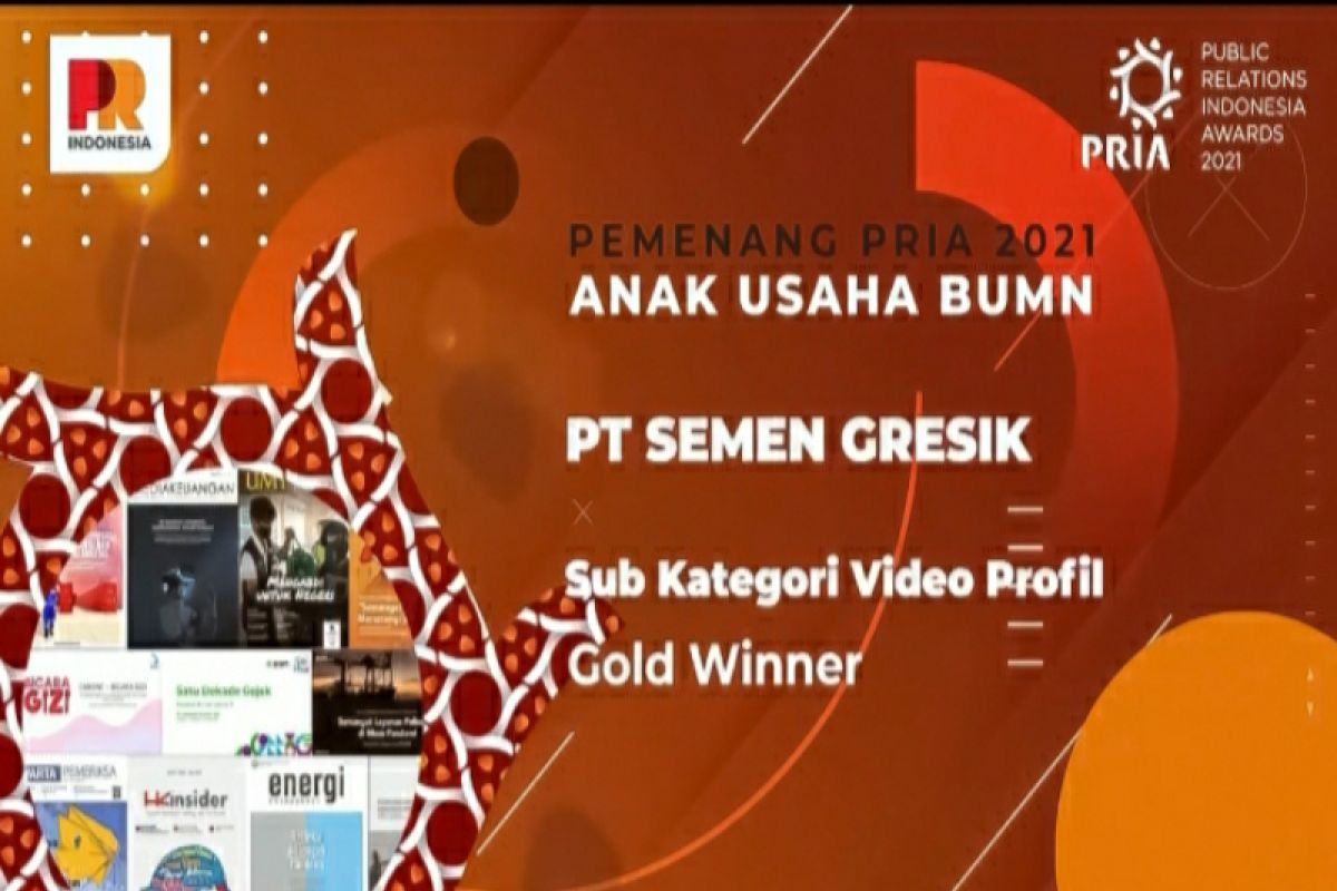 Semen Gresik berjaya di PRIA 2021, sabet dua Gold