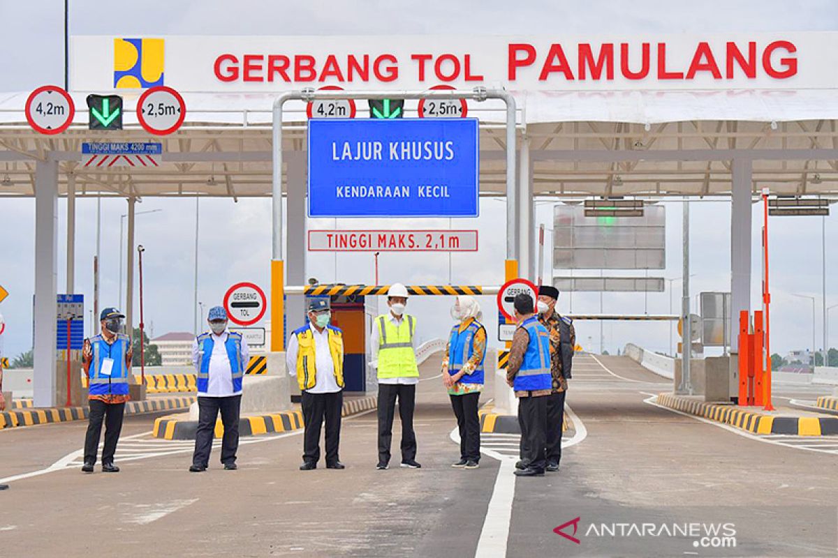 Resmikan 2 tol JORR, Presiden Jokowi: Kini ada akses baru ke Soetta