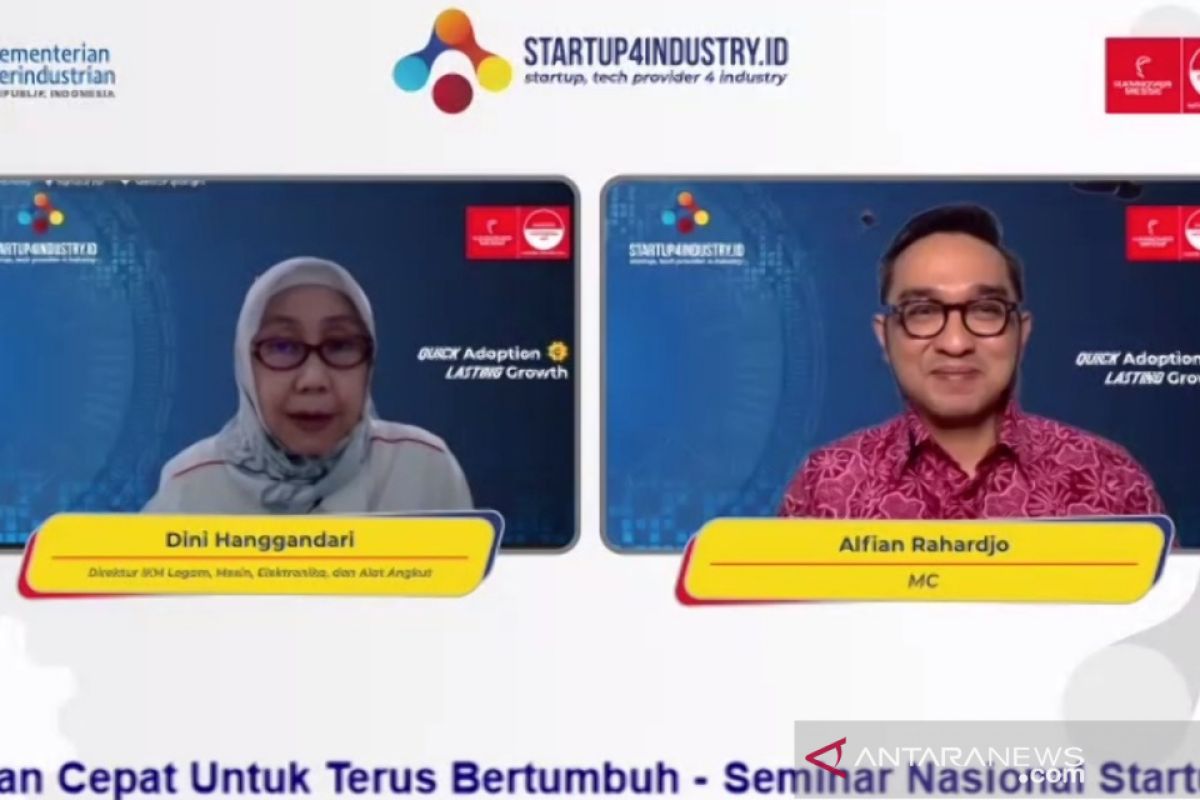 Startup4industry 2021 fokus pada implementasi teknologi industri 4.0